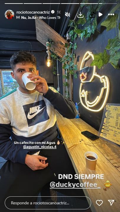 Rocío Toscano confirma relación con futbolista chileno - Redes sociales