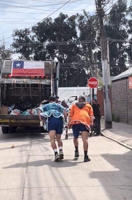 Recolectores de basura de San Bernardo - Tik Tok (carolinaaaaa.0)