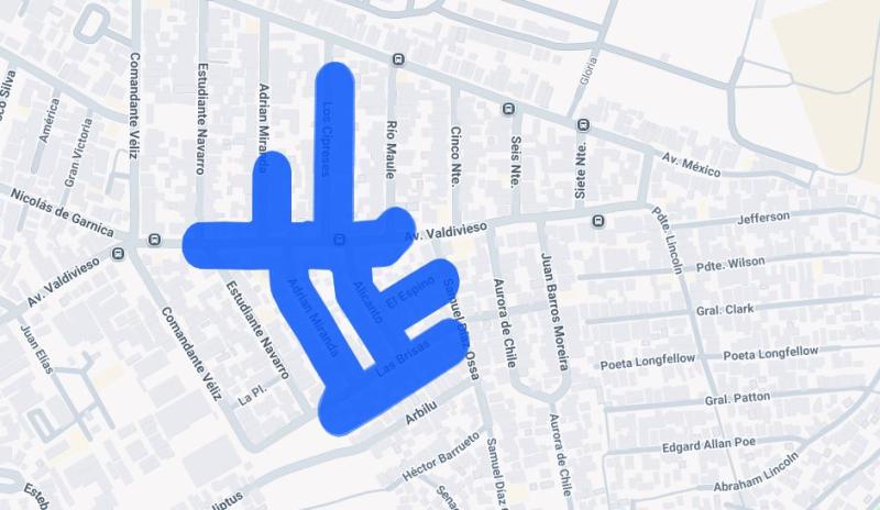 Cortes de luz en la región Metropolitana