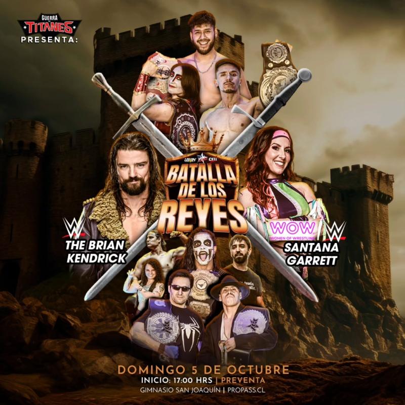 Dylan Fabrizio, el "Mr. Chile" que debutará en Europa y busca llegar a WWE