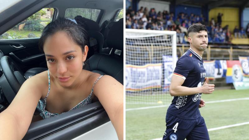 Rocío Toscano confirma relación con futbolista chileno - Redes sociales