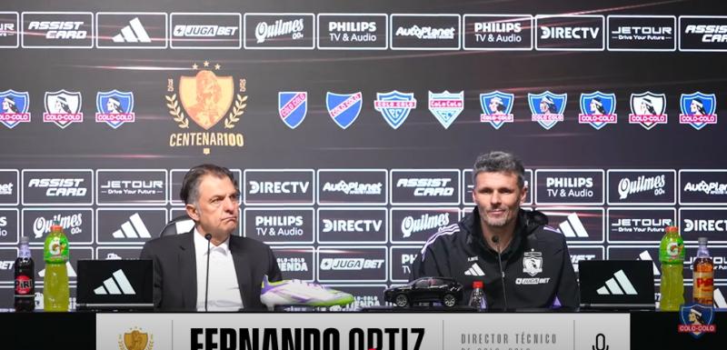 Fernando Ortiz - Presentación oficial Colo-Colo - Youtube
