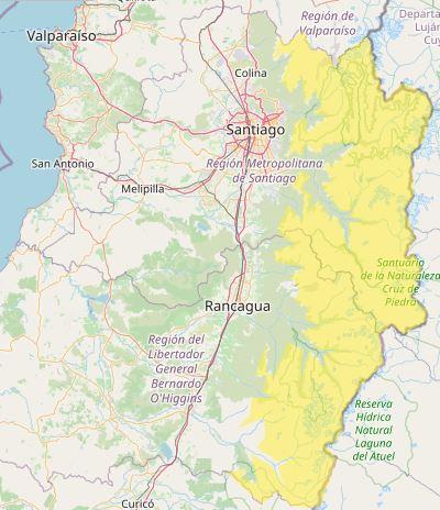 Zonas afectadas en la zona centro - DMC