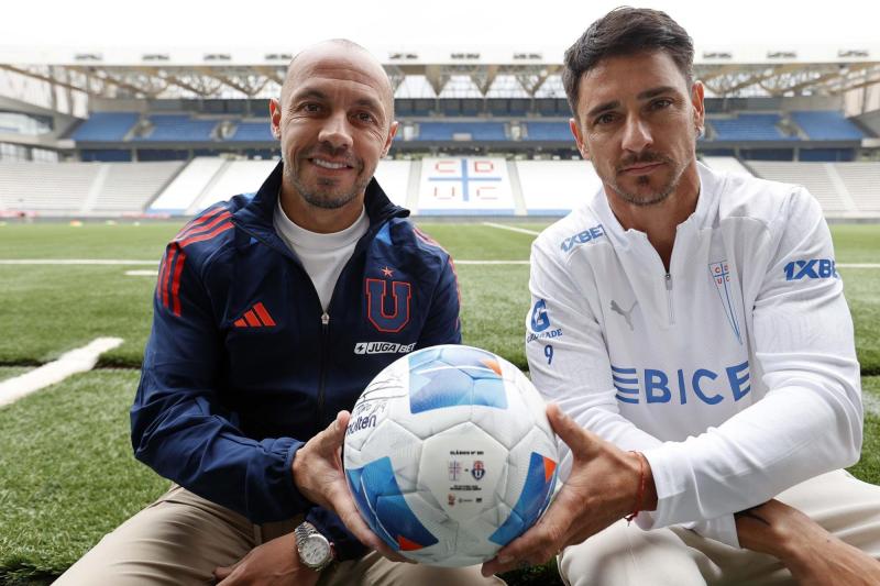 Capitanes de U. de Chile U. Católica | Photosport