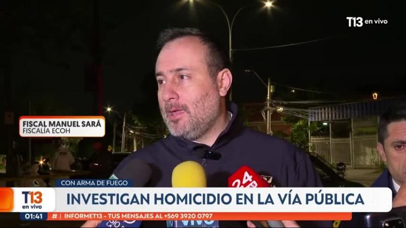 Balean a hombre que caminaba por Recoleta: Falleció en la vía pública