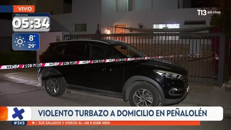 Agreden a niño de 13 años en turbazo en Peñalolén: Delincuentes se robaron hasta el vehículo familiar