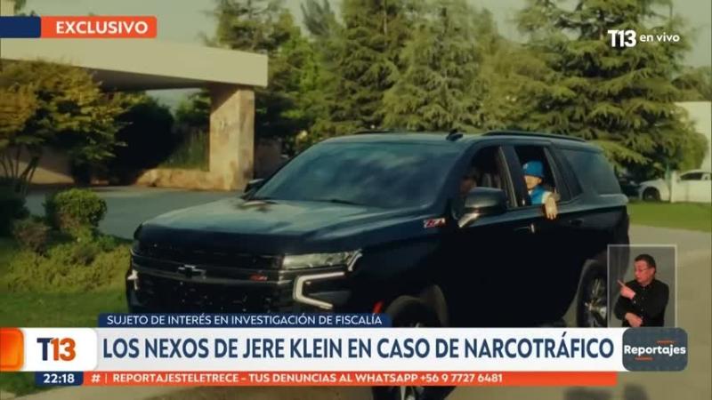 La relación entre autos de lujo de Jere Klein y puntos de entrega de droga