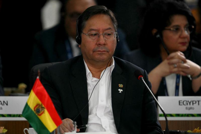 T13 | Luis Arce responde a duramente a Johannes Kaiser: “Cerrar la frontera con Bolivia es de una torpeza e inmadurez política” - Referencial - AFP