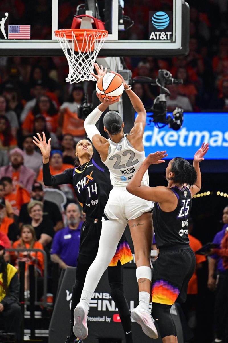 AFP - Juego tres de las finales de la WNBA