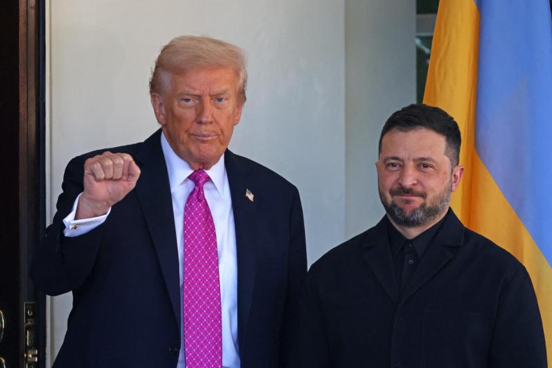 Trump insta a Zelenski llegar a "un acuerdo" con Rusia - AFP