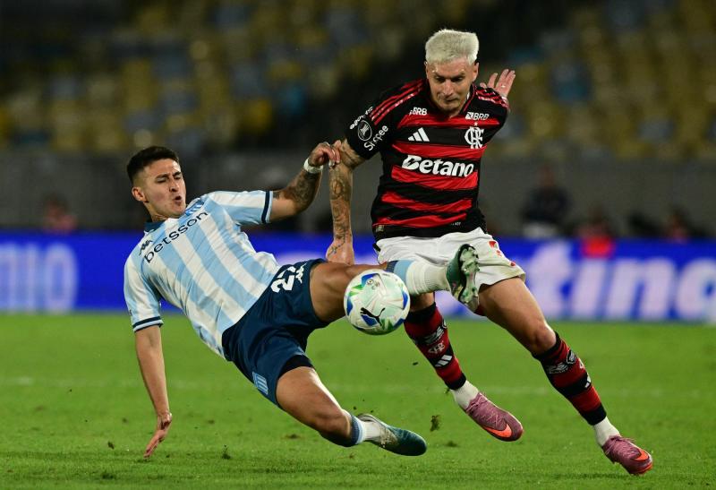 AFP - Flamengo juega este miércoles ante Racing en Argentina por la vuelta de las semifinales de Copa Libertadores