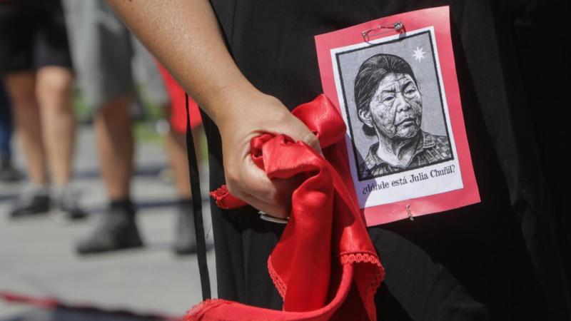 Agencia Uno - Julia Chuñil