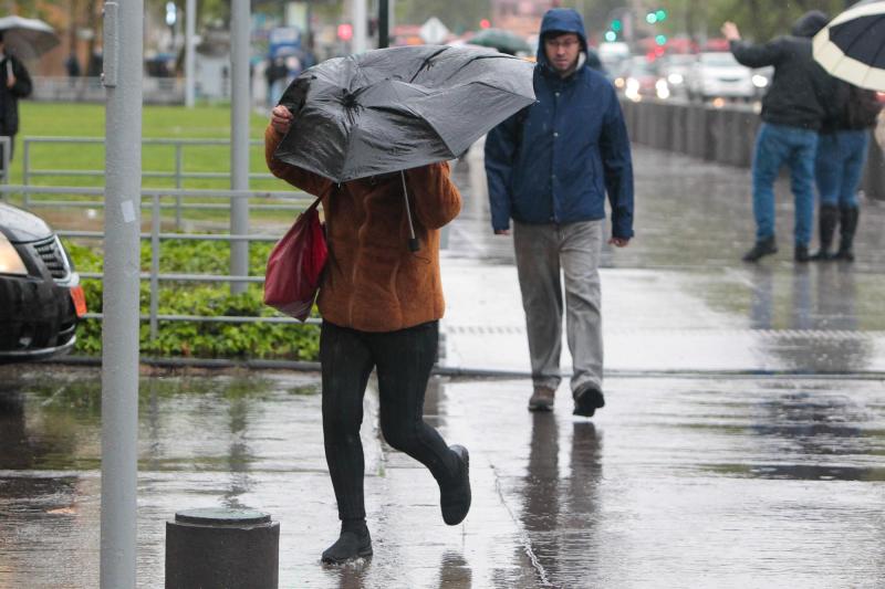 Agencia Uno - Lluvia en Santiago