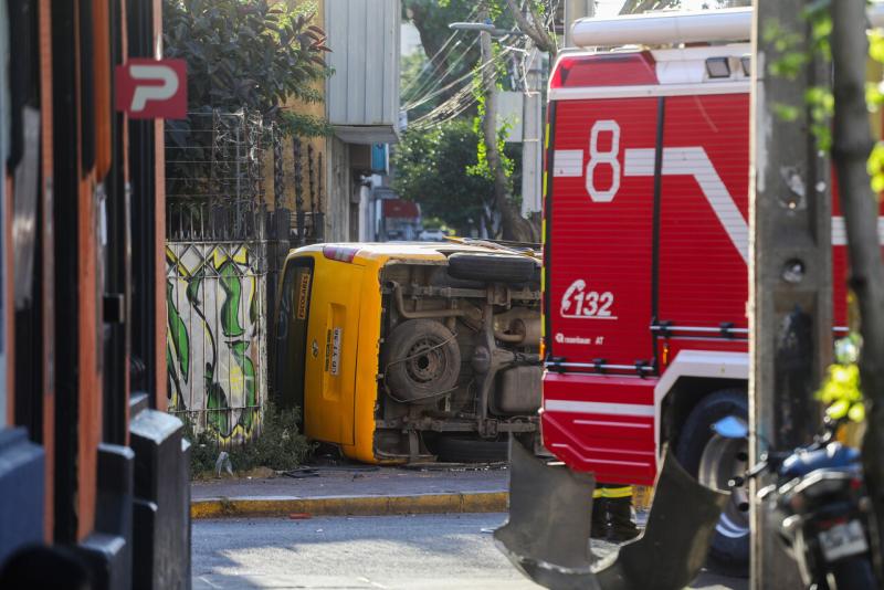 Agencia Uno - Delincuente que chocó a furgón dio positivo a cocaína