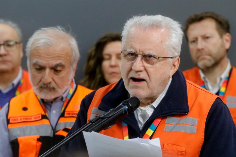 Máximo Pacheco tras tragedia en El Teniente / Archivo ATON