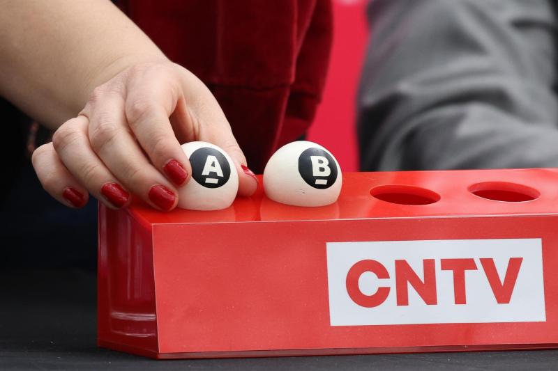 Aton- CNTV sorteó orden de franjas parlamentaria y presidencial