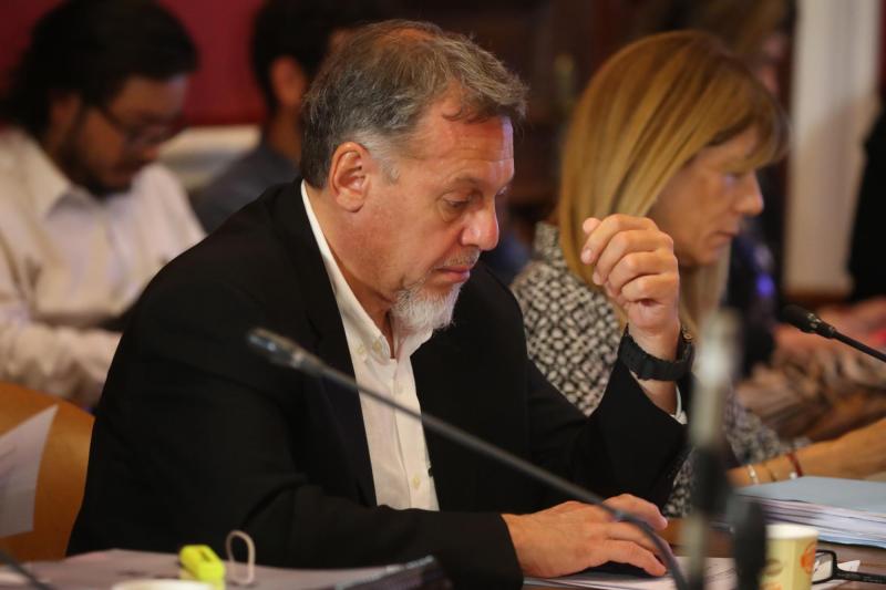 Aton- Lagos Weber es miembro de la comisión de Hacienda del Senado