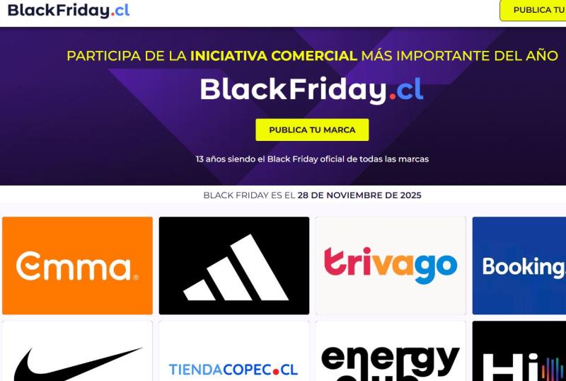 Captura - Black Friday Chile 2025