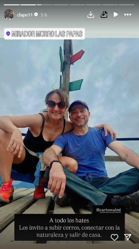 Instagram - Claudia Pérez apuntó contra los haters