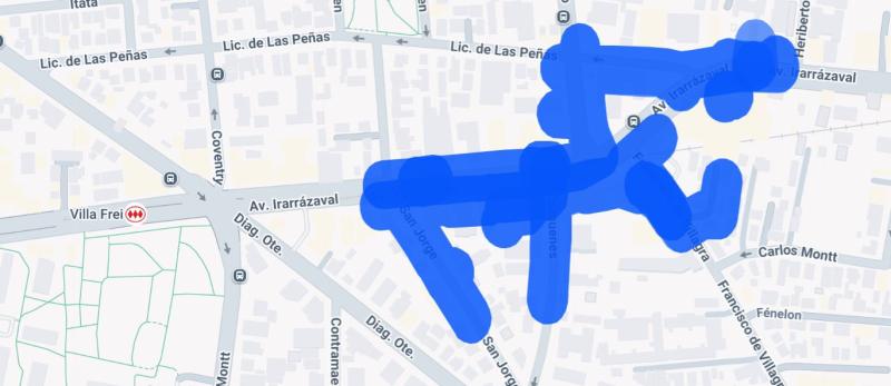 Captura Enel - Corte de luz en Ñuñoa