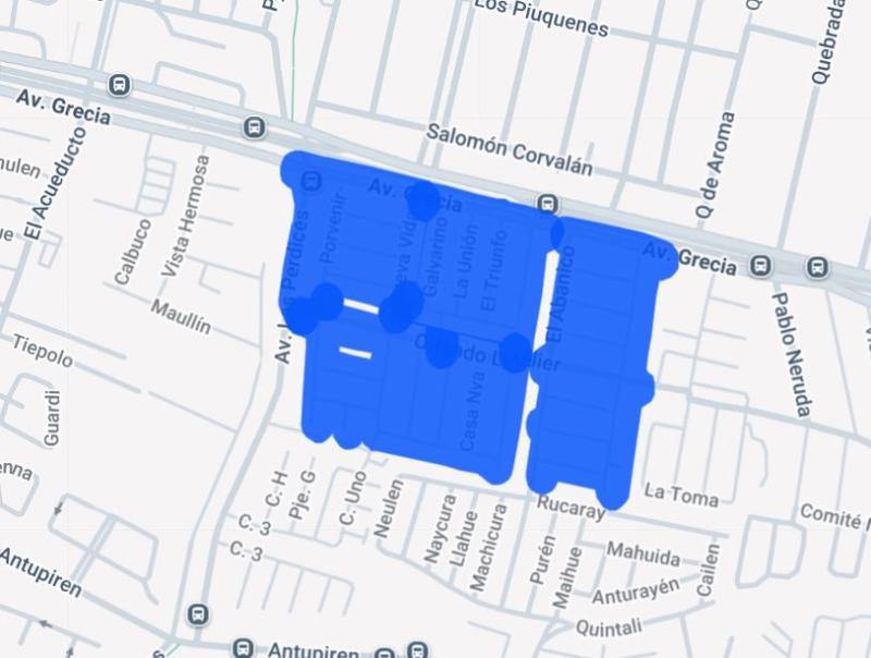 Captura Enel - Corte de luz en Peñalolén
