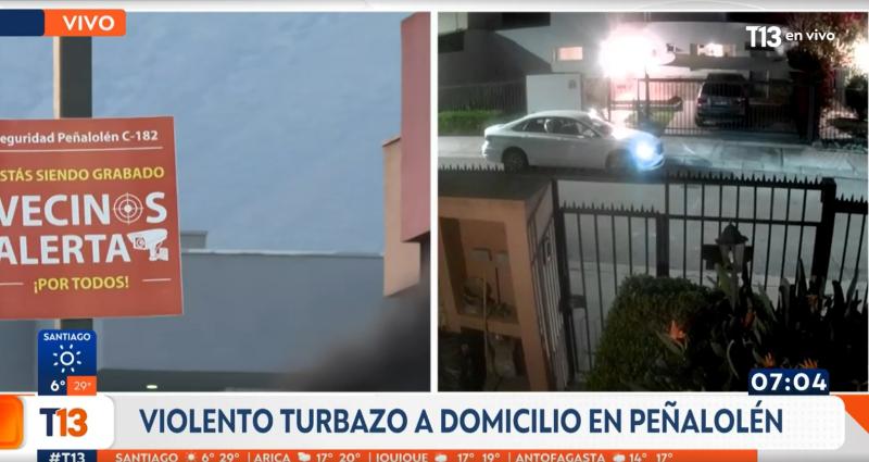 T13 - Turbazo en Peñalolén