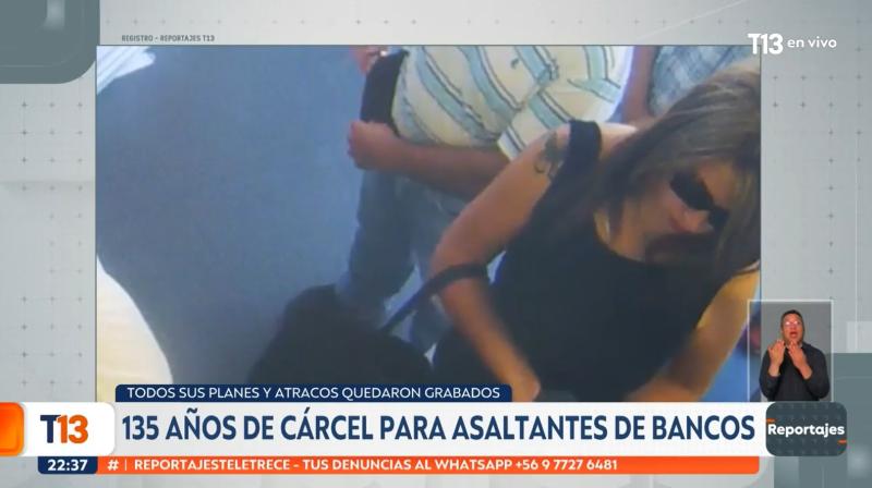 T13 - Giovanna Tassara, pareja del líder de banda criminal