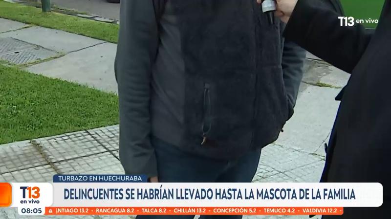 T13 - Víctima de turbazo en Huechuraba