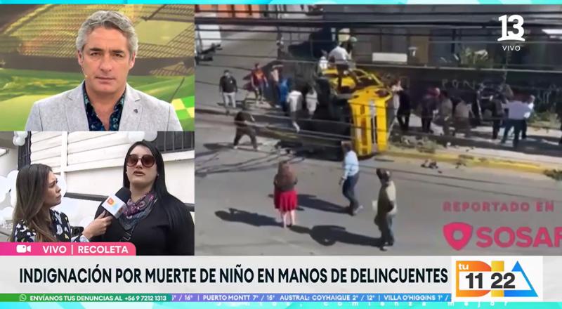 Canal 13 - Niño que falleció en choque a furgón escolar estuvo con licencia