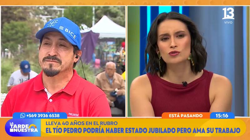 Canal 13 - Carlos, hijo del conductor de furgón escolar