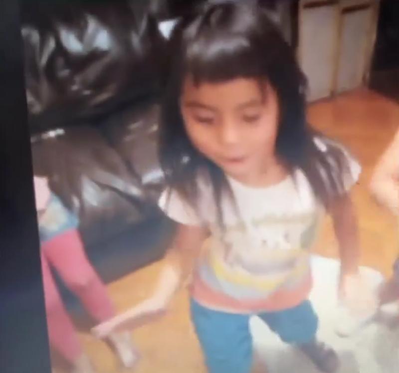 Instagram - Krishna Aguilera cuando era pequeña