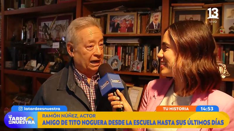 Canal 13 - Ramón Núñez habló de su amigo, Héctor Noguera