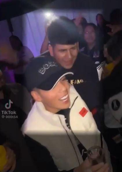 Jere Klein junto a Mauricio Vidal Vargas