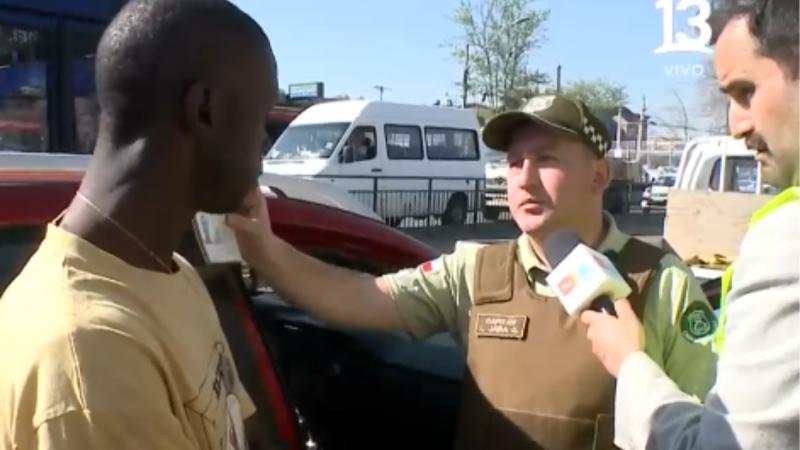 Tu Día - "¿12 años en Chile y no tiene documentos?": Carabinero encaró a conductor extranjero y sacó aplausos