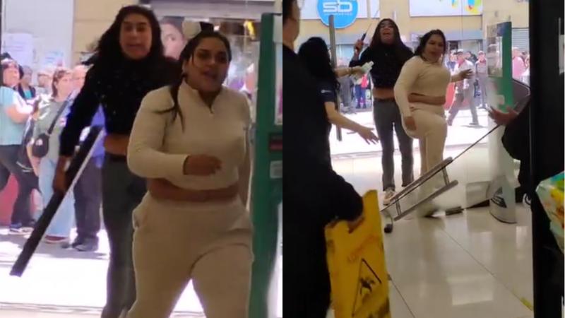 VIDEO | Dos mujeres detenidas tras violento robo en tienda comercial de Concpeción