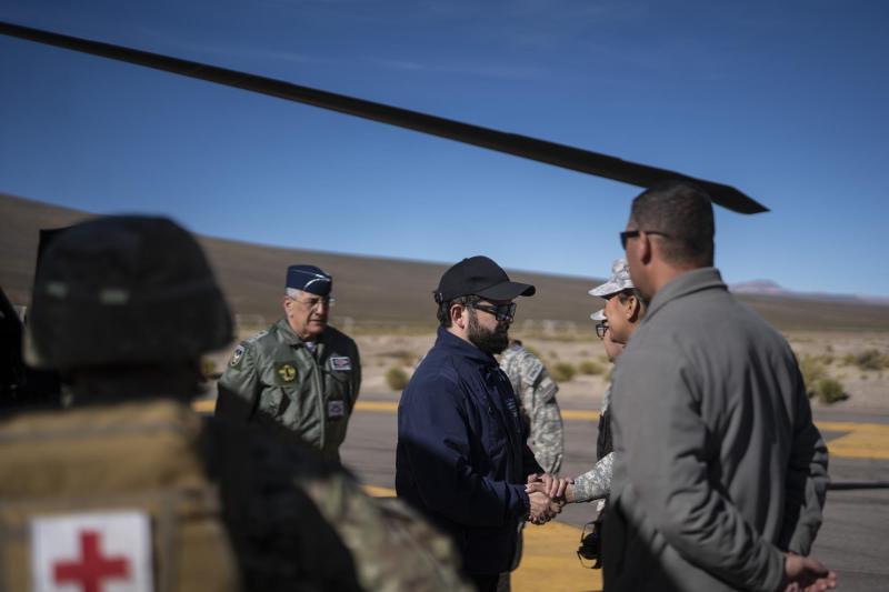 Aton- Boric anunció reforma para fortalecer a las FF.AA. en la frontera