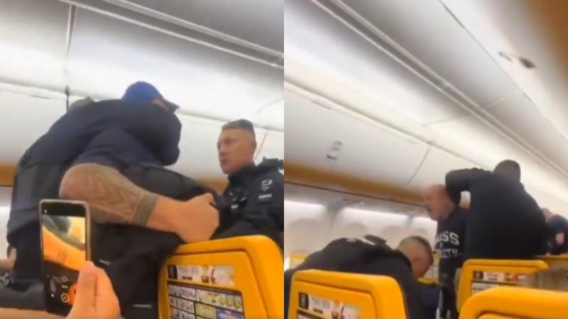 X - Vuelo entre Reino Unido y España debió aterrizar de emergencia por disturbios durante despedida de soltero