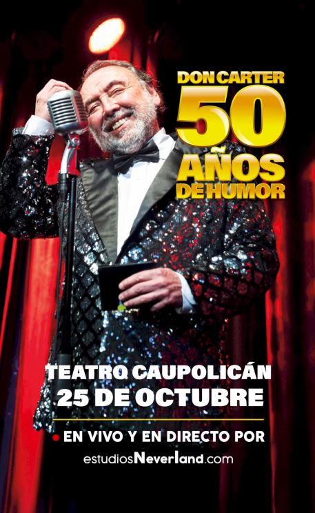 Don Carter celebrará sus 50 años de humor - IG