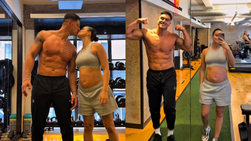 Instagram - Emilia Dides sorprende al lucir su embarazo de casi seis meses en el cumpleaños de Sammis Reyes