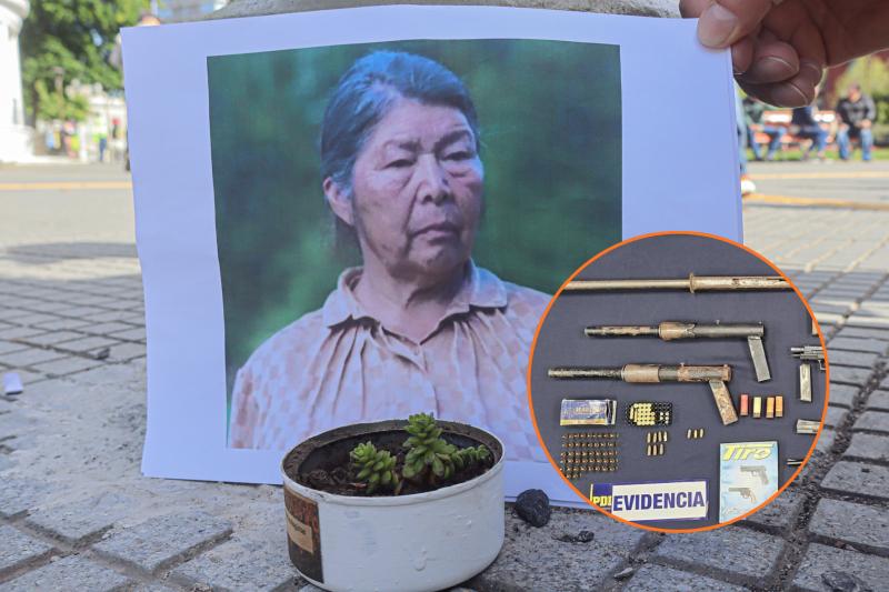 T13 - “Amenazas y armas hechizas”: Detienen a madre e hijo en Valdivia por amenazas contra fiscal ligado al caso Julia Chuñil | Cedida por PDI de Los Ríos
