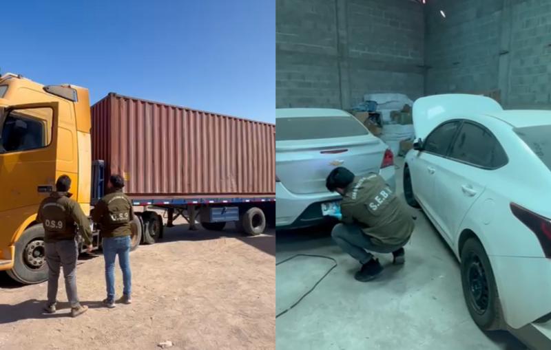 Carabineros incauta más de $1.400 millones en cigarrillos de contrabando en Alto Hospicio