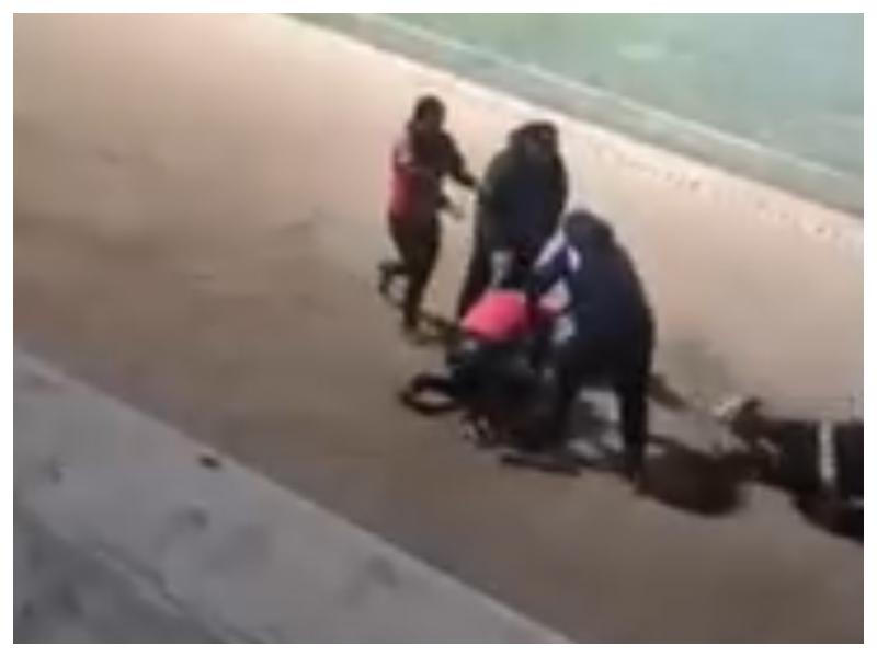 Graves incidentes en fútbol amateur en Valparaíso - Captura T13