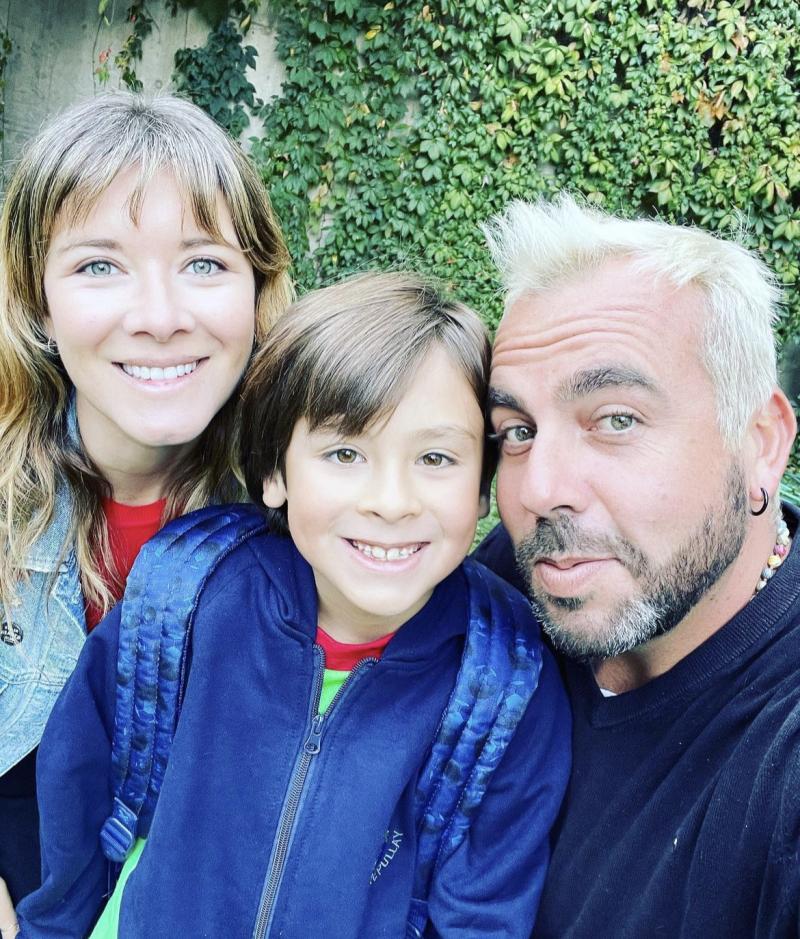Instagram - Carla Jara, Francisco Kaminski y su hijo Mariano