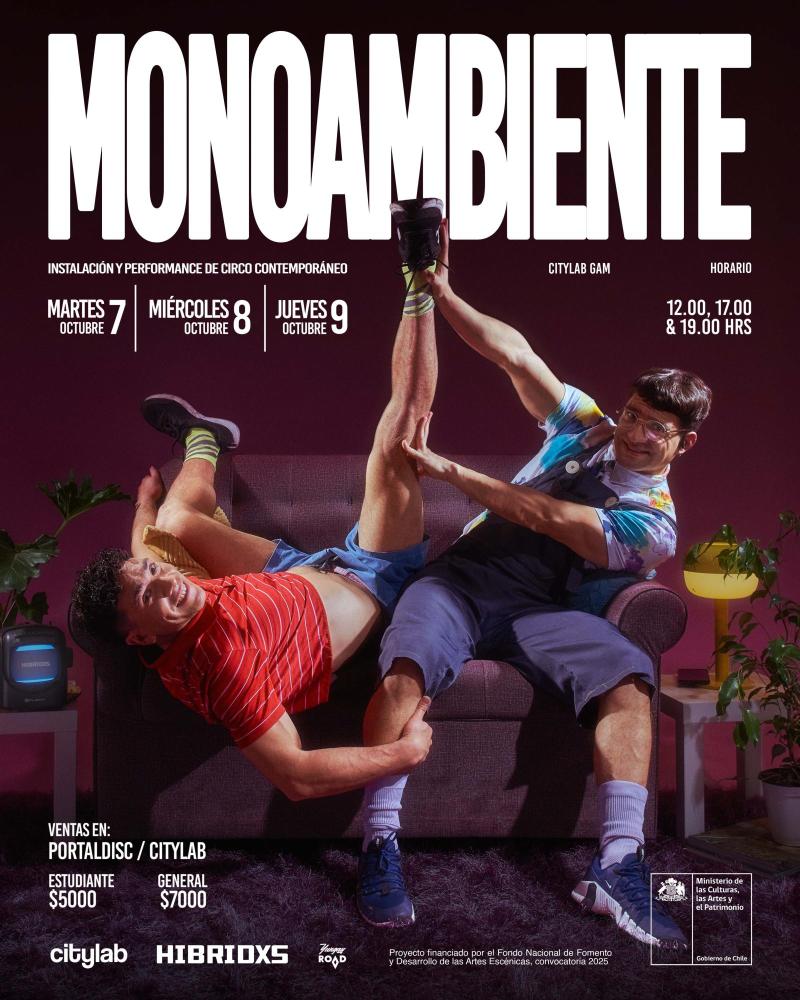 Colectivo Hibridxs estrena "Monoambiente", con circo contemporáneo y danza