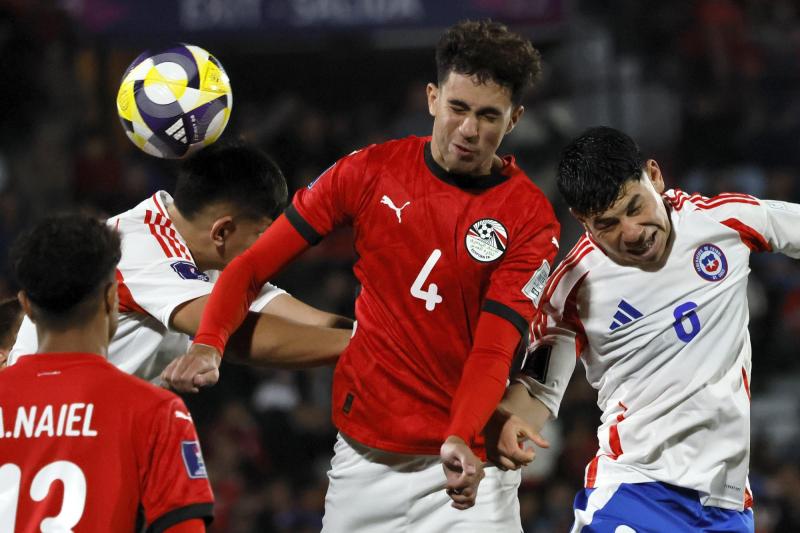 El gol de Ahmed Abdin a Chile en el Mundial Sub 20 - Photosport