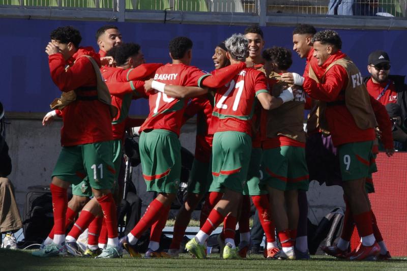 Photosport - Marruecos es el primer finalista del Mundial Sub 20