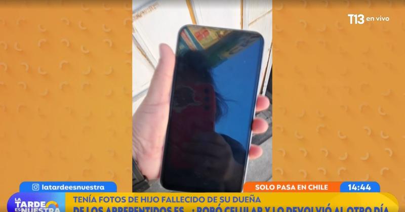 La Tarde es Nuestra - Robó celular y lo devolvió