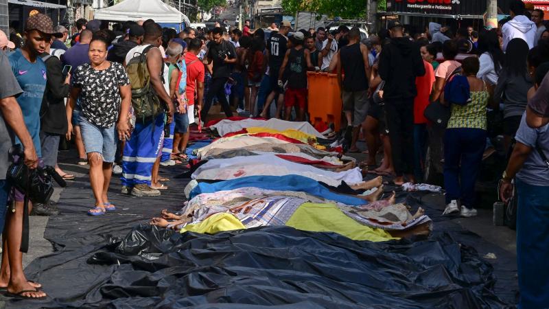 AFP - Golpe al narcotráfico en Río de Janeiro