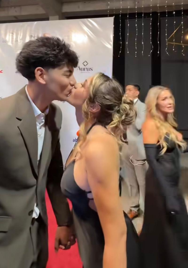 Instagram - Trini Neira, hija de Pamela Díaz, y Bimza, hijo de Kanela