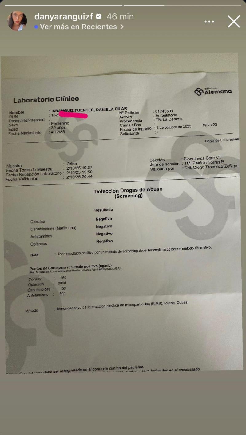 Instagram - Daniela Aránguiz